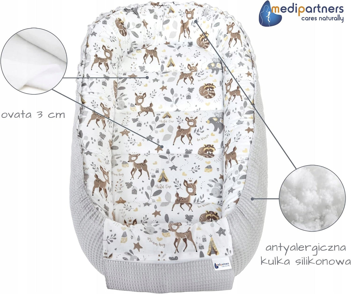 MEDIPARTNERS babynest 90 x 50