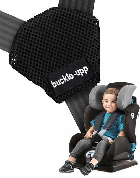 BUCKLE-UPP предпазител срещу разкопчаване на коланите в автомобилно детско столче
