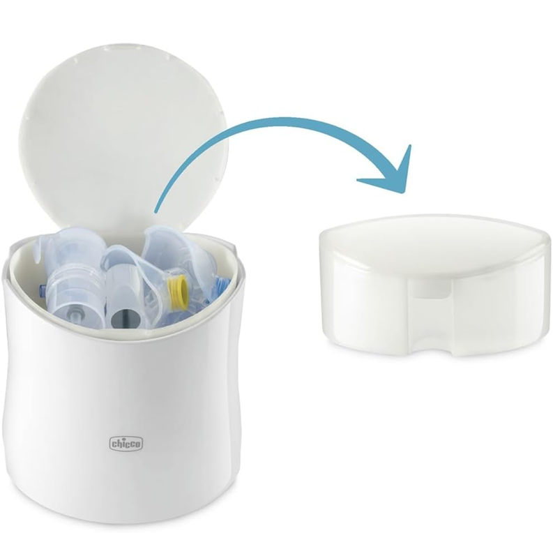 CHICCO Easy Breath Family inhalator nebulisator 0,37 ml/min + behållare