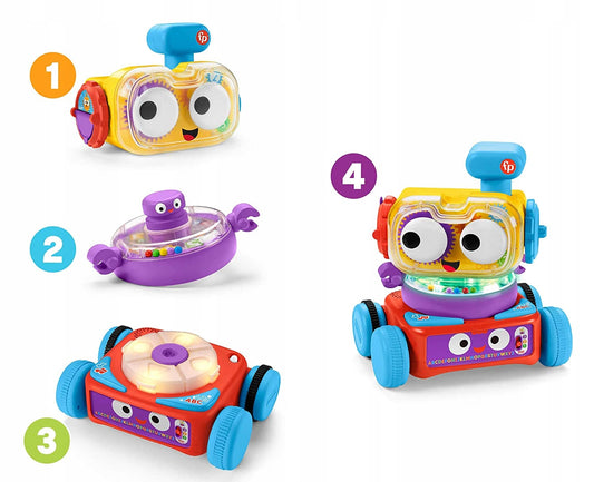 FISHER-PRICE interactive LINUS robot French language