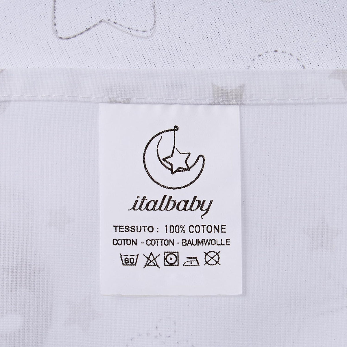 Juego de ropa de cama ITALBABY 3 piezas 115X175 / 40X60 / 60X130