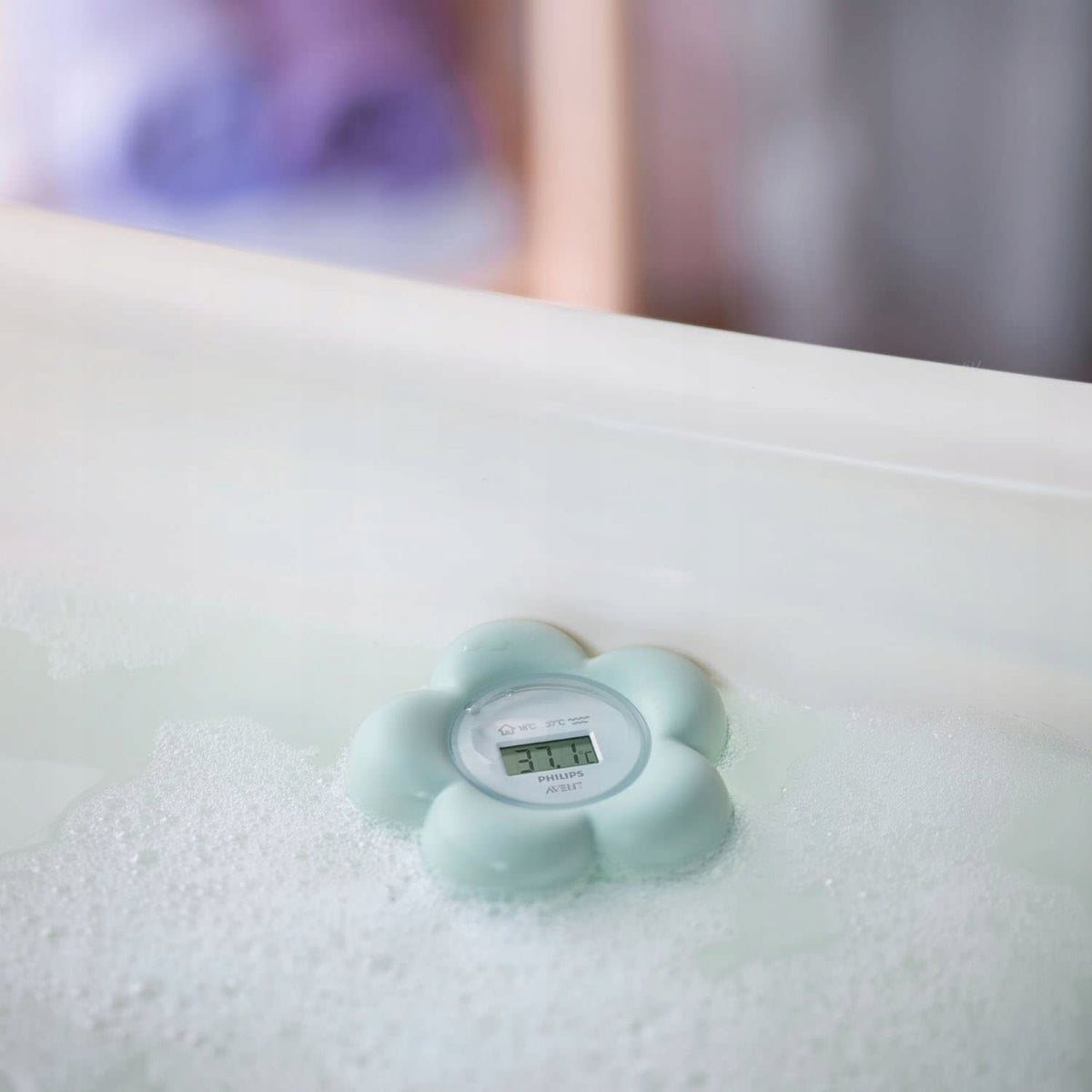 PHILIPS AVENT SCH480 termometr 2w1 woda otoczenie, miętowy, cyfrowy, pływający w wannie