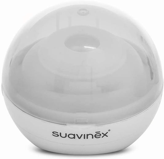 Suavinex Duccio biały sterylizator z zamkniętą pokrywą