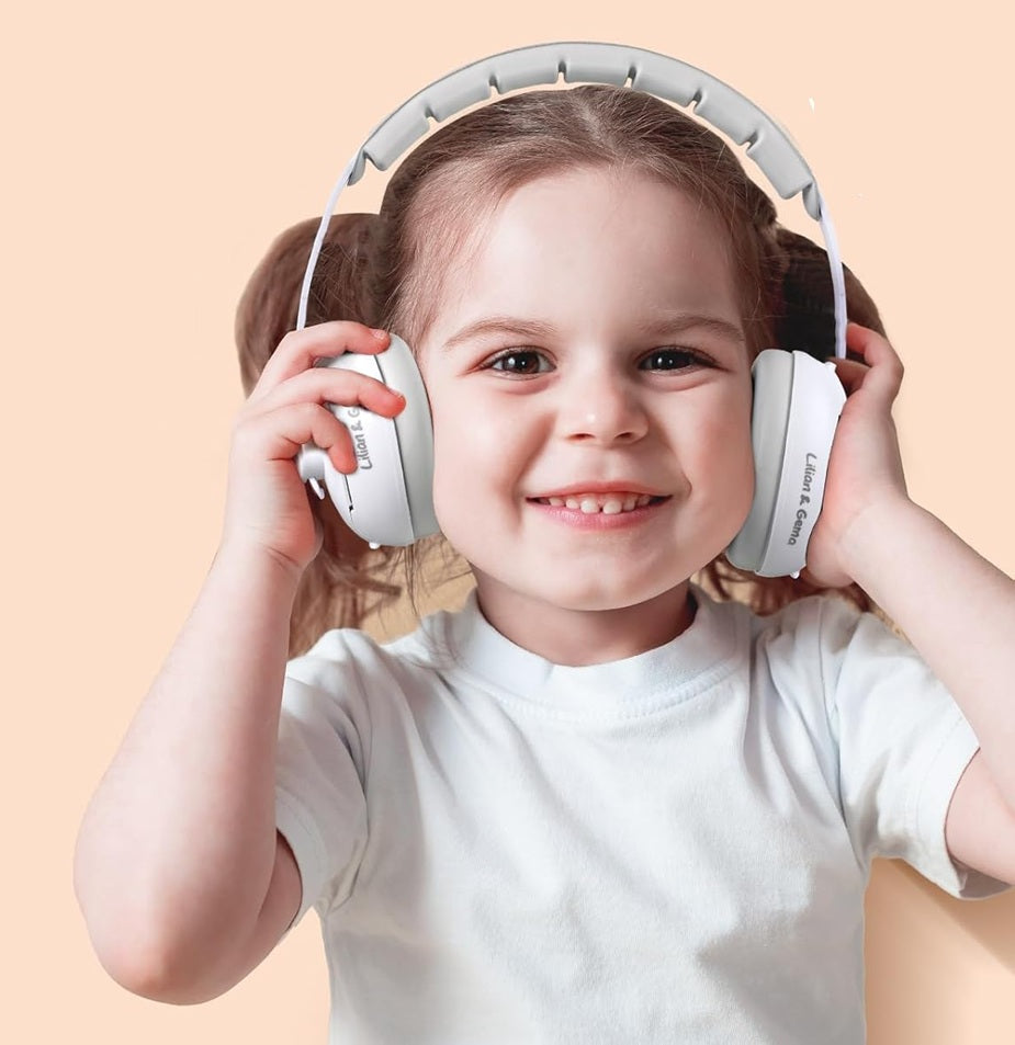 LILIAN & GEMA 2v1 ochranné slúchadlá s útlmom hluku 25 dB + puzdro