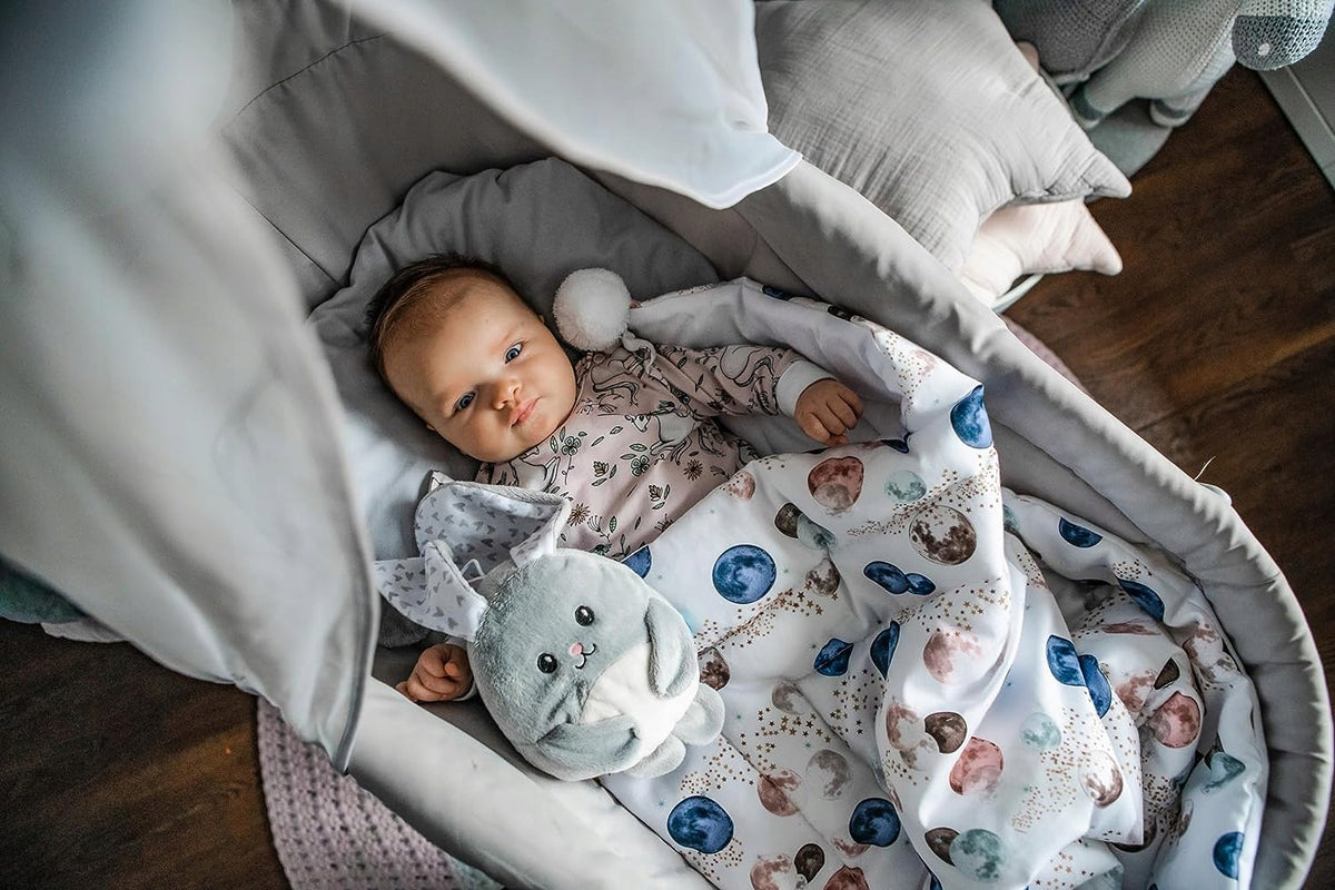 MyHummy beroligende bamse med grædealarm KANIN 17 cm