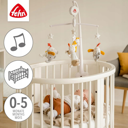 FEHN Good night carousel for a cot with elements that glow in the dark