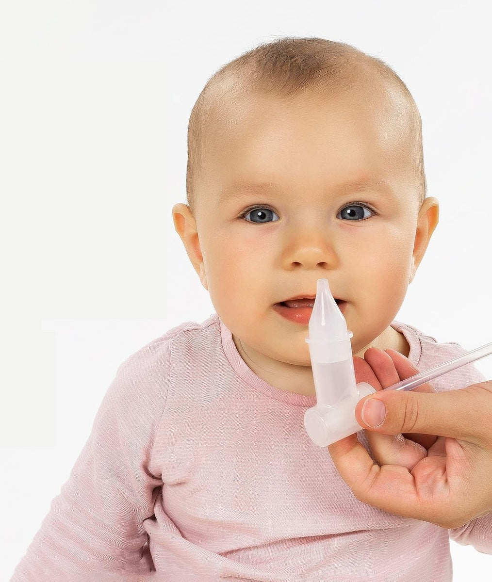 REER aspirator manualny do nosa + końcówka do odkurzacza 3 filtry i etui