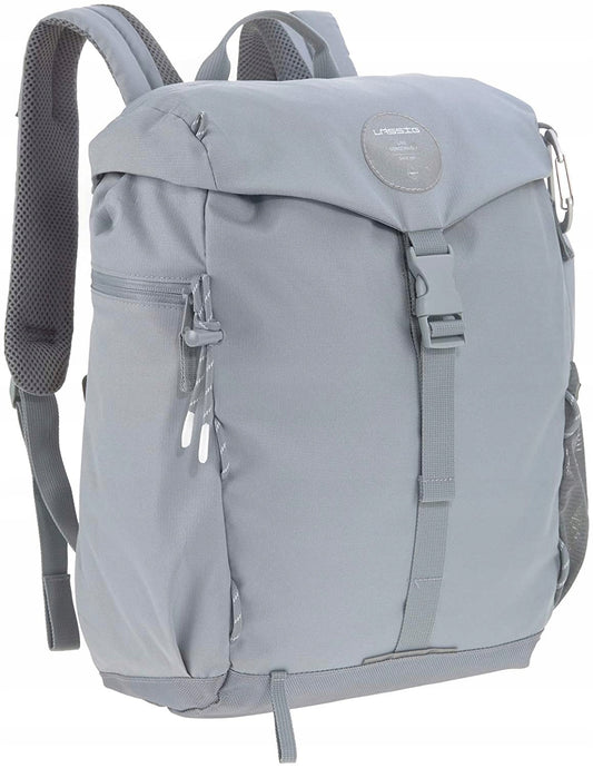 LASSIG torba plecak na akcesoria OUTDOOR grey, szary plecak na pieluchy i akcesoria z wygodnymi ramiączkami