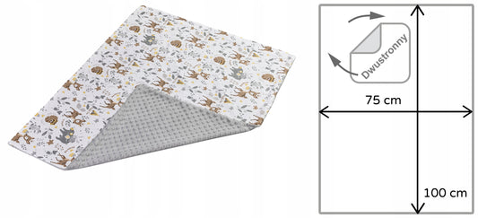 double-sided blanket 75x100 cm