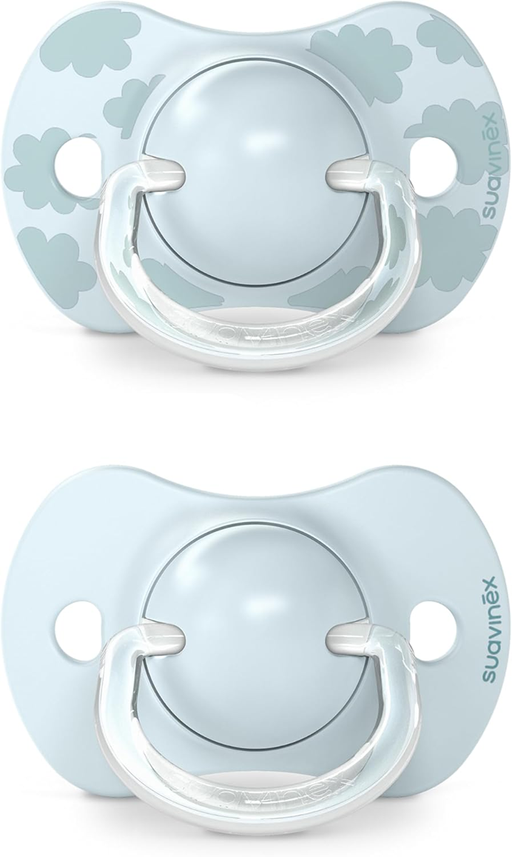 SUAVINEX SX PRO anatomische speen x2 siliconen 0-6 mnd