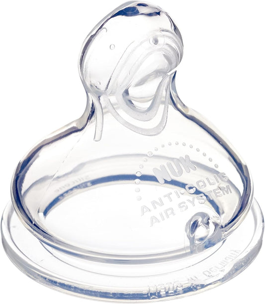 NUK First Choice – przezroczysty smoczek do butelki