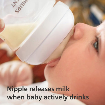 PHILIPS AVENT Natural RESPONSE dudlíky na lahve 0m+ x2