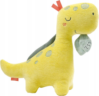 FEHN Kuscheltier Cord mit Nachtlicht DINO 20 x 23 cm