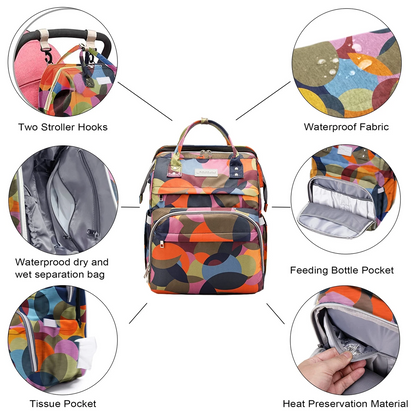 SNDMOR accessory backpack with possible replacement pack. Expandable travel-sized Ĺ'ook
