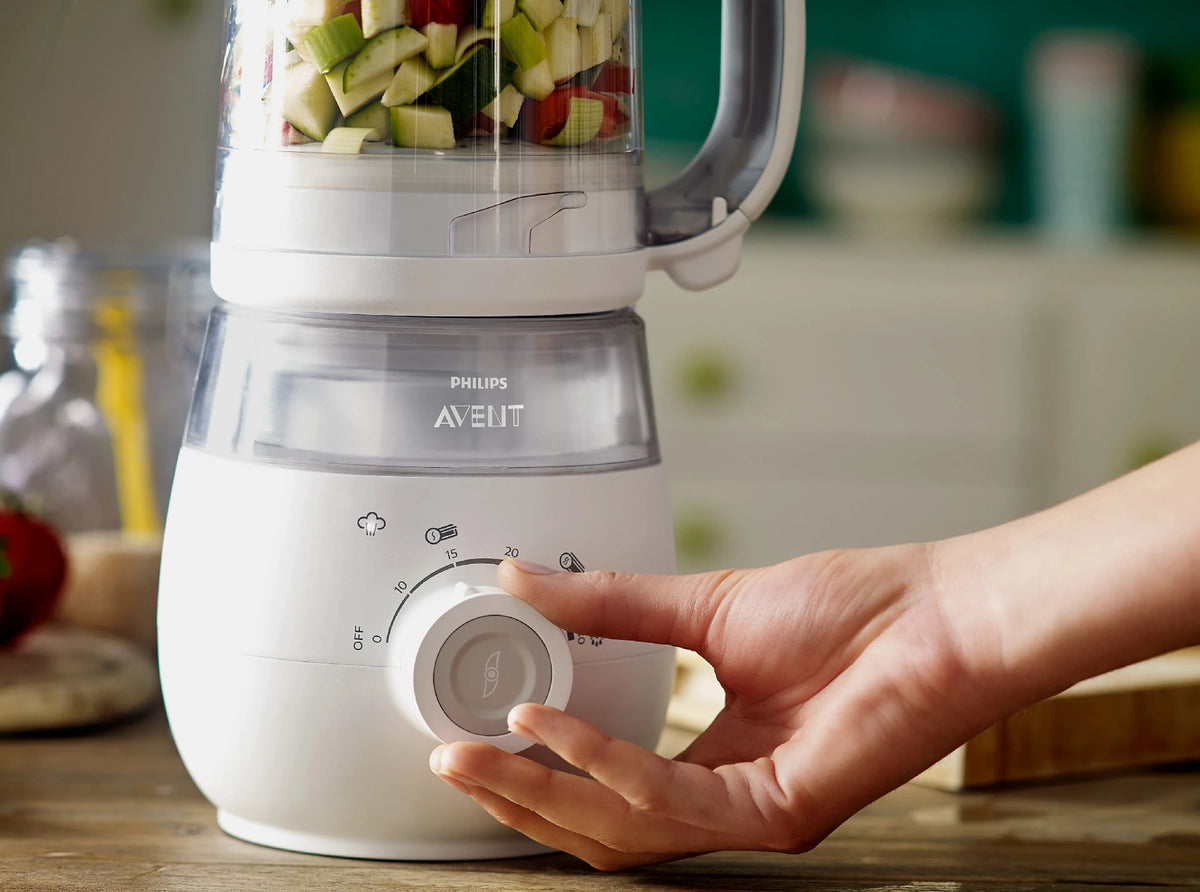 PHILIPS AVENT SCF883/01 4 in 1 cuocipappa a vapore frullatore 1000ml
