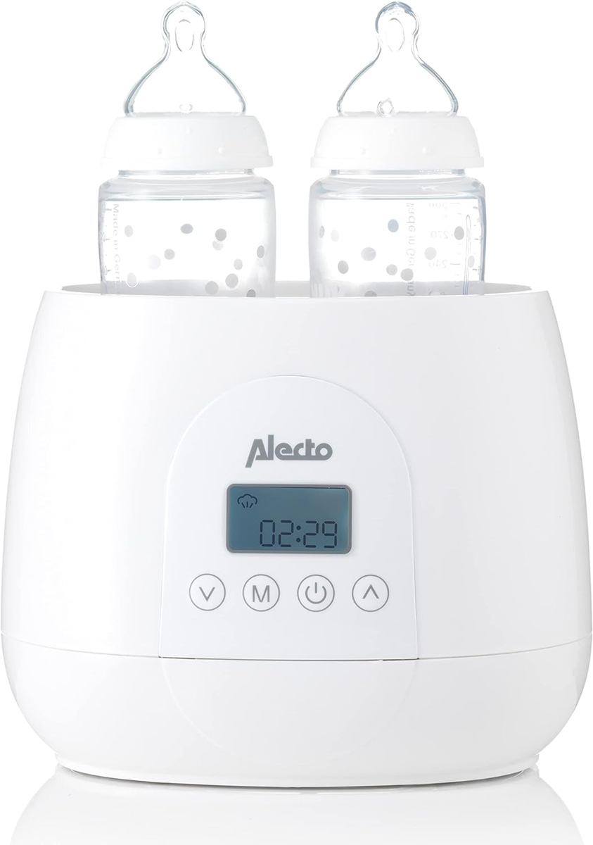 ALECTO chauffe-biberons et pots 3-en-1 double BW700TWIN