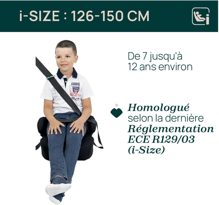 CHICCO Quasar i-Size bältesstol för bil grupp II III / 15-36kg