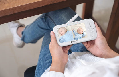 MOTOROLA VM35-2 baby monitor 5" + 2 telecamere