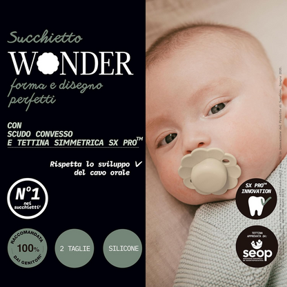 Suavinex Wonder beroligende sut 0-6 mdr. silikone SX PRO