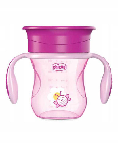 CHICCO Perfect First copo com válvula 200 ml 360° 12 m+