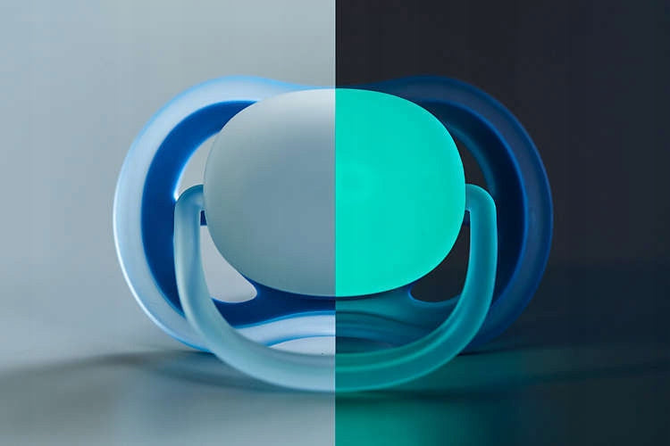 PHILIPS AVENT Ultra Air Night smoczki x 2 0-6msc świecące w ciemności, BPA free