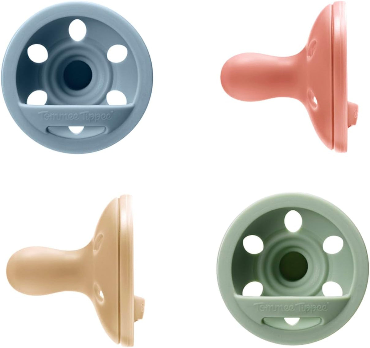 TOMMEE TIPPEE Breast Like-napp x4 6-18 mån