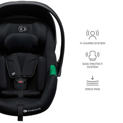 KINDERKRAFT PRIME2 PRO 3 az 1-ben multifunkciós babakocsi 22kg-ig + MINK PRO autósülés