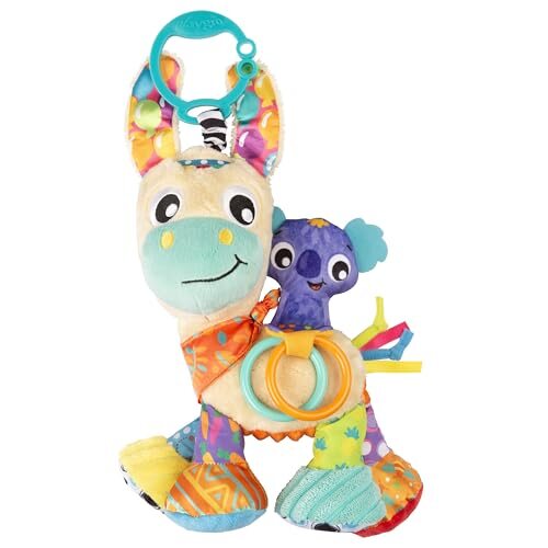 Playgro Lupe Llama – kolorowa zawieszka w kształcie lamy