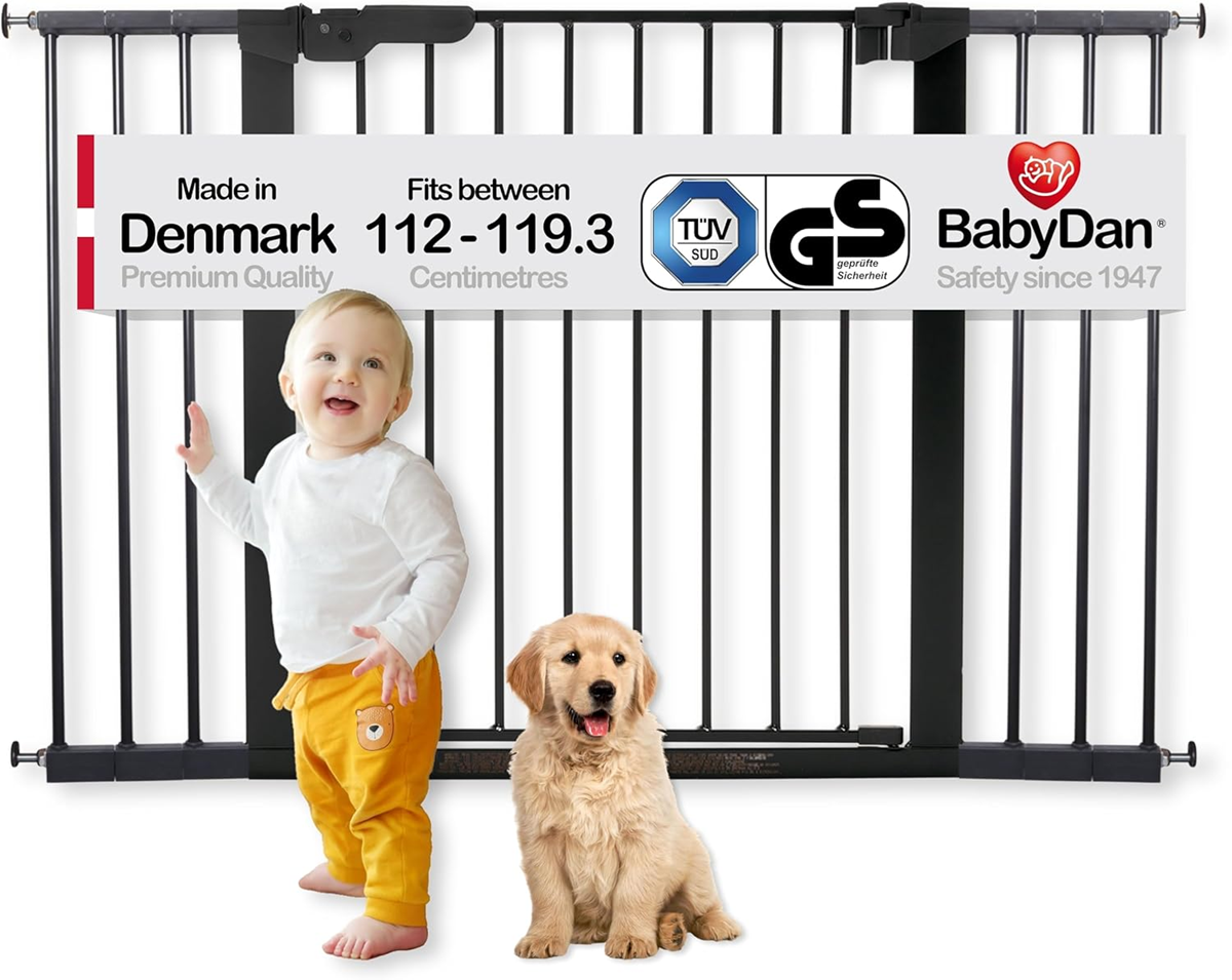 BABY DAN PREMIERE zábrana na schody bez vrtání 112-119,3