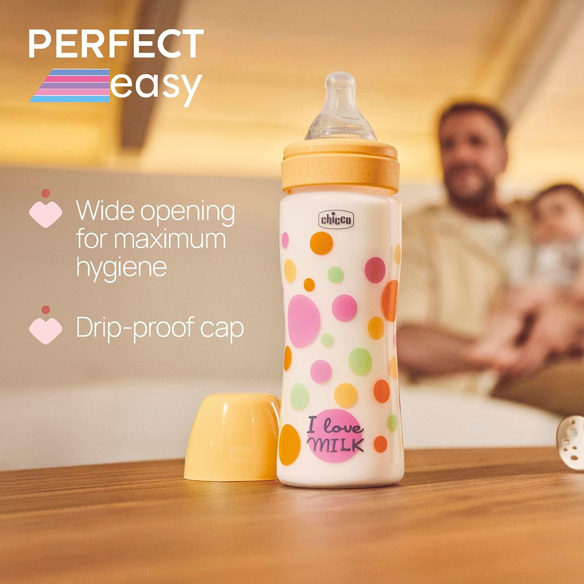 CHICCO Perfect Easy anti-colic bottle