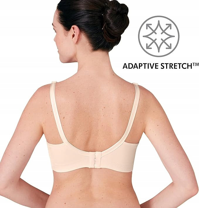 MEDELA biustonosz do karmienia i odciągania pokarmu 3w1 M – biały biustonosz ciążowy z adaptive stretch i hands free