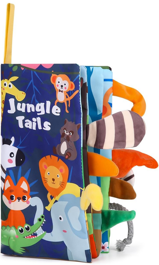 ZAWAER Jungle Tails sensory book, pendant