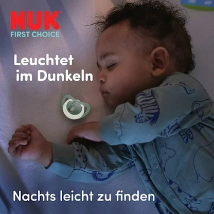 NUK First Choice Night, sucettes 0-6 mois