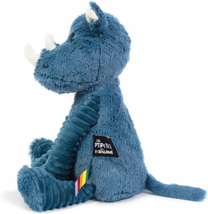LES DEGLINGOS Ptipotos rhinoceros cuddly toy