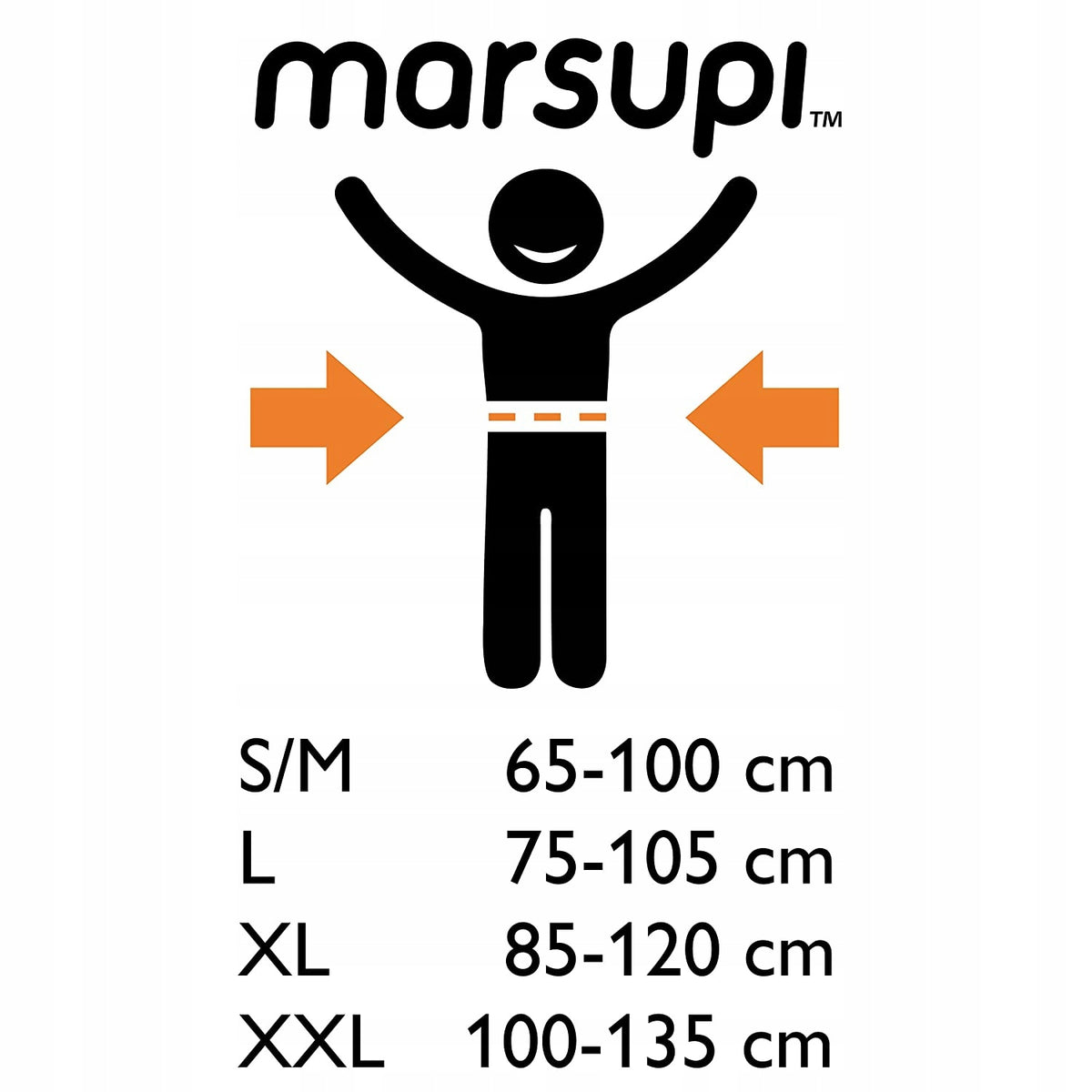 MARSUPI 2.0 ergonomické nosítko XL 3,5 - 15 kg