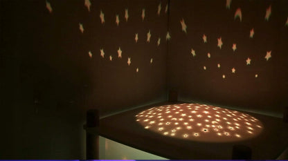 TROUSSELIER Revolution lampada notturna, proiettore di stelle, melodie TRENO