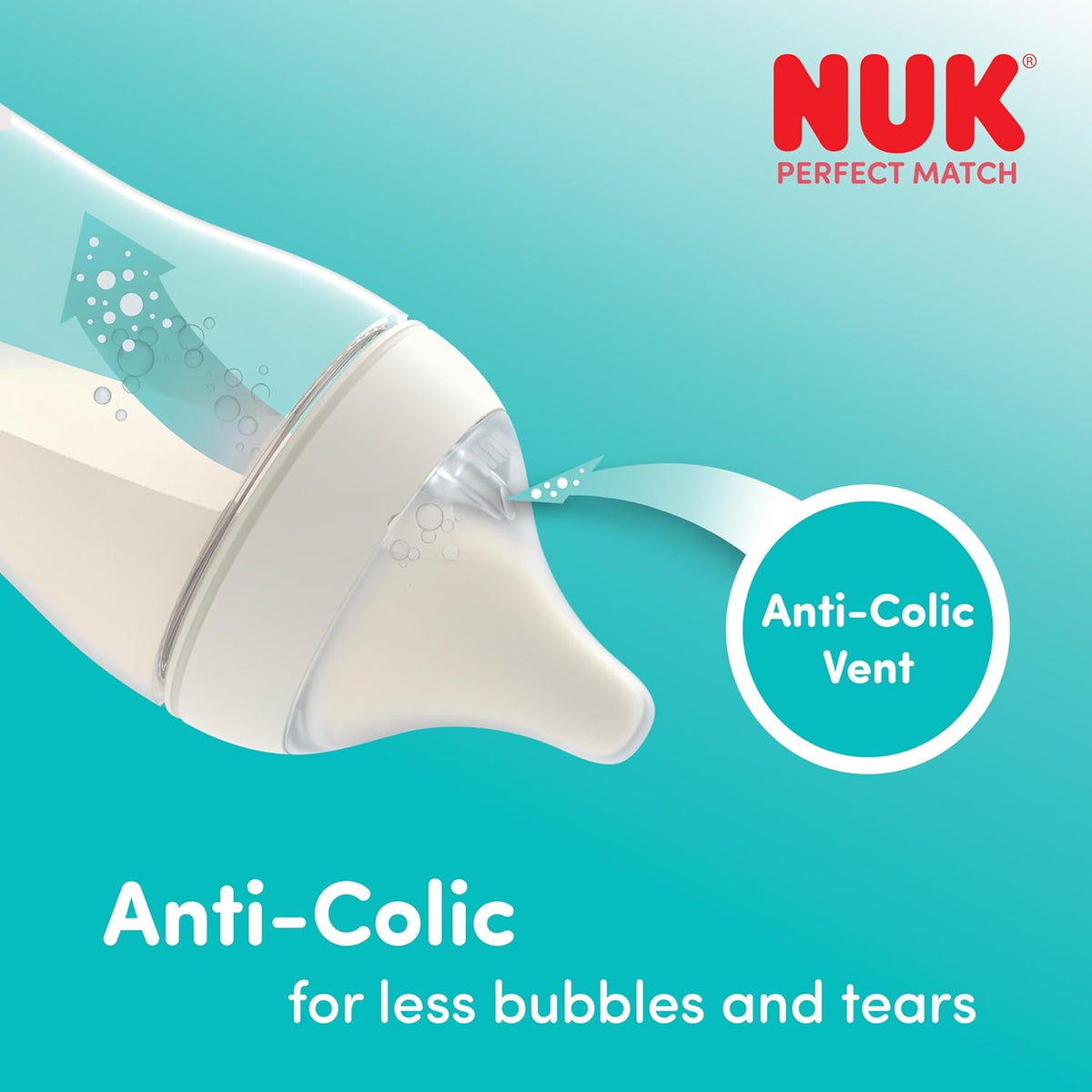 NUK Perfect Match биберон 6m+ x2