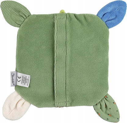 STERNTALER Osiołek Emmilius poduszka termofor z nasionami owsa 14 x 14 cm zielony dla dzieci