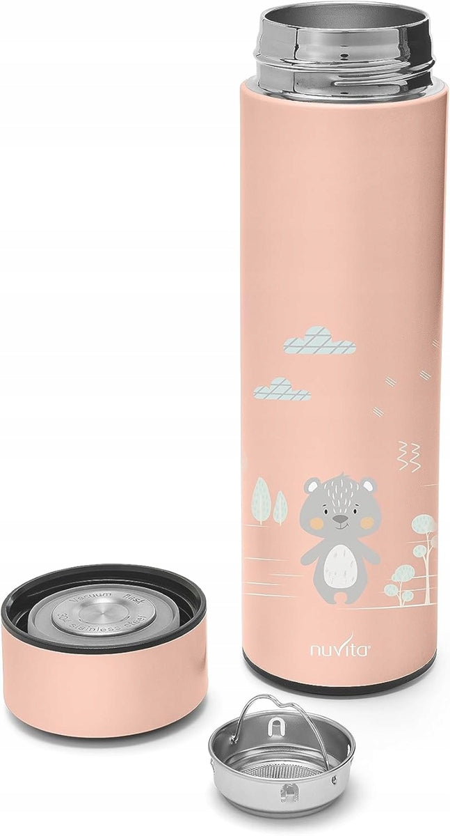 NUVITA termos för varma och kalla drycker 500 ml med digital LED-termometer