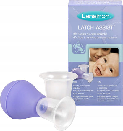 LANSINOH LatchAssist korektor – súprava na vpáčené bradavky 19, 24 mm