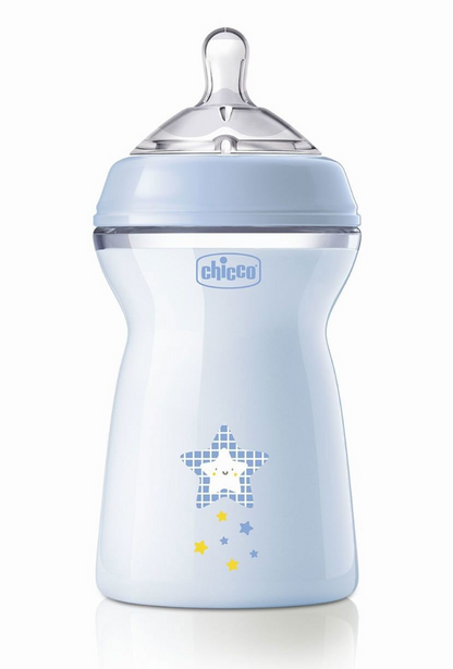 CHICCO NaturalFeeling-flaske 330 ml 6 m+ hurtigt flow