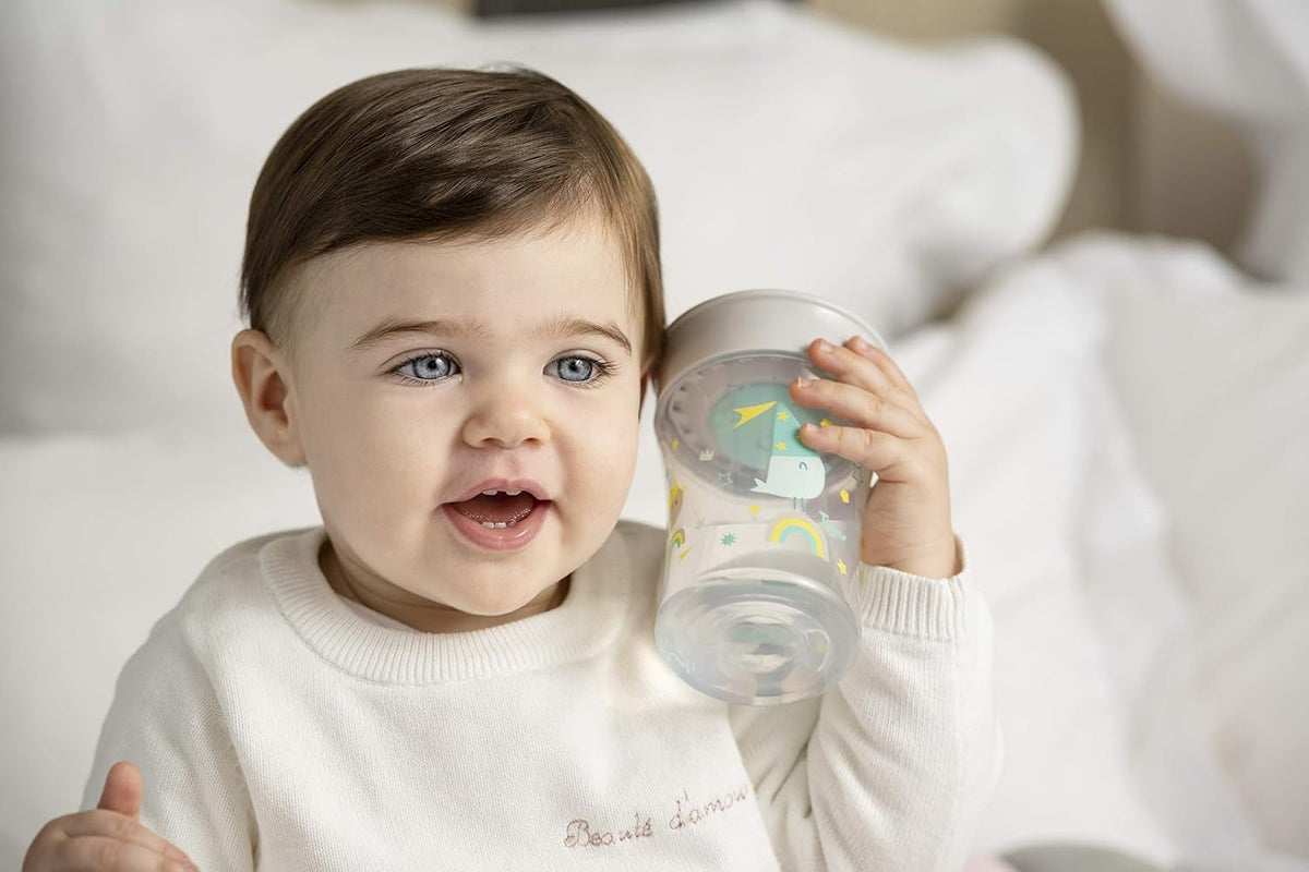 TIGEX Smart Cup pipmugg 360° 250 ml 9 m+ FÅGEL