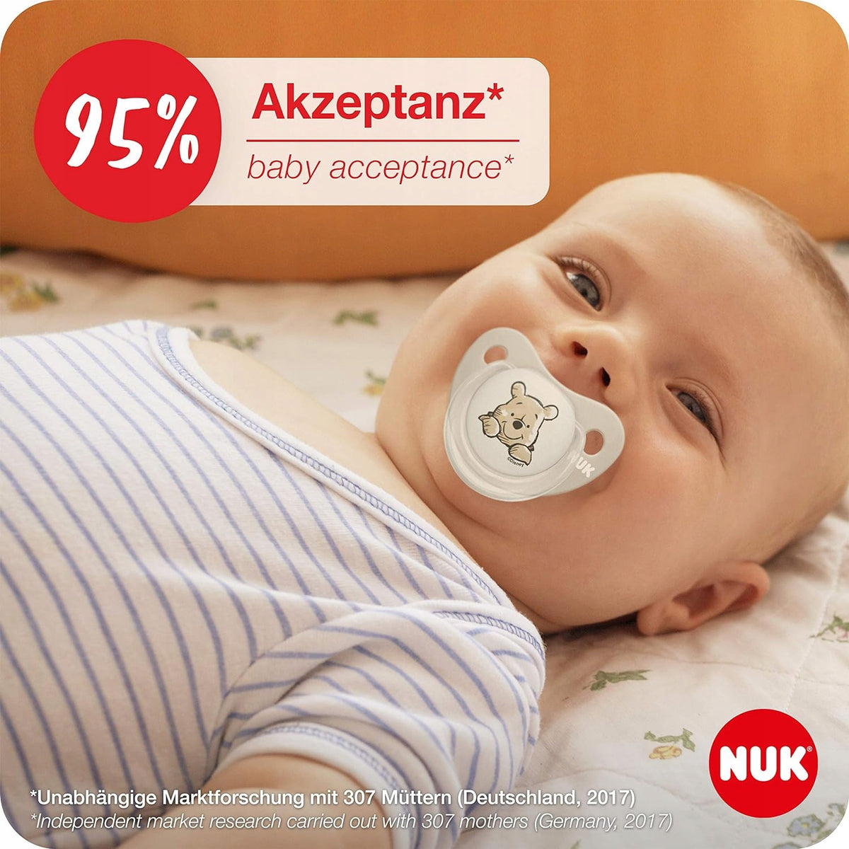 NUK Disney baby succhietto calmante x 2 0-6 mesi