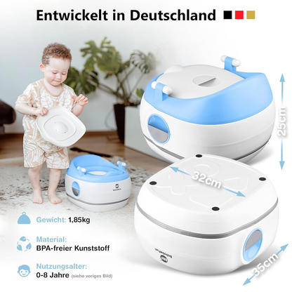 BABYBEFUN 3в1 гърне-надставка-поставка за крака