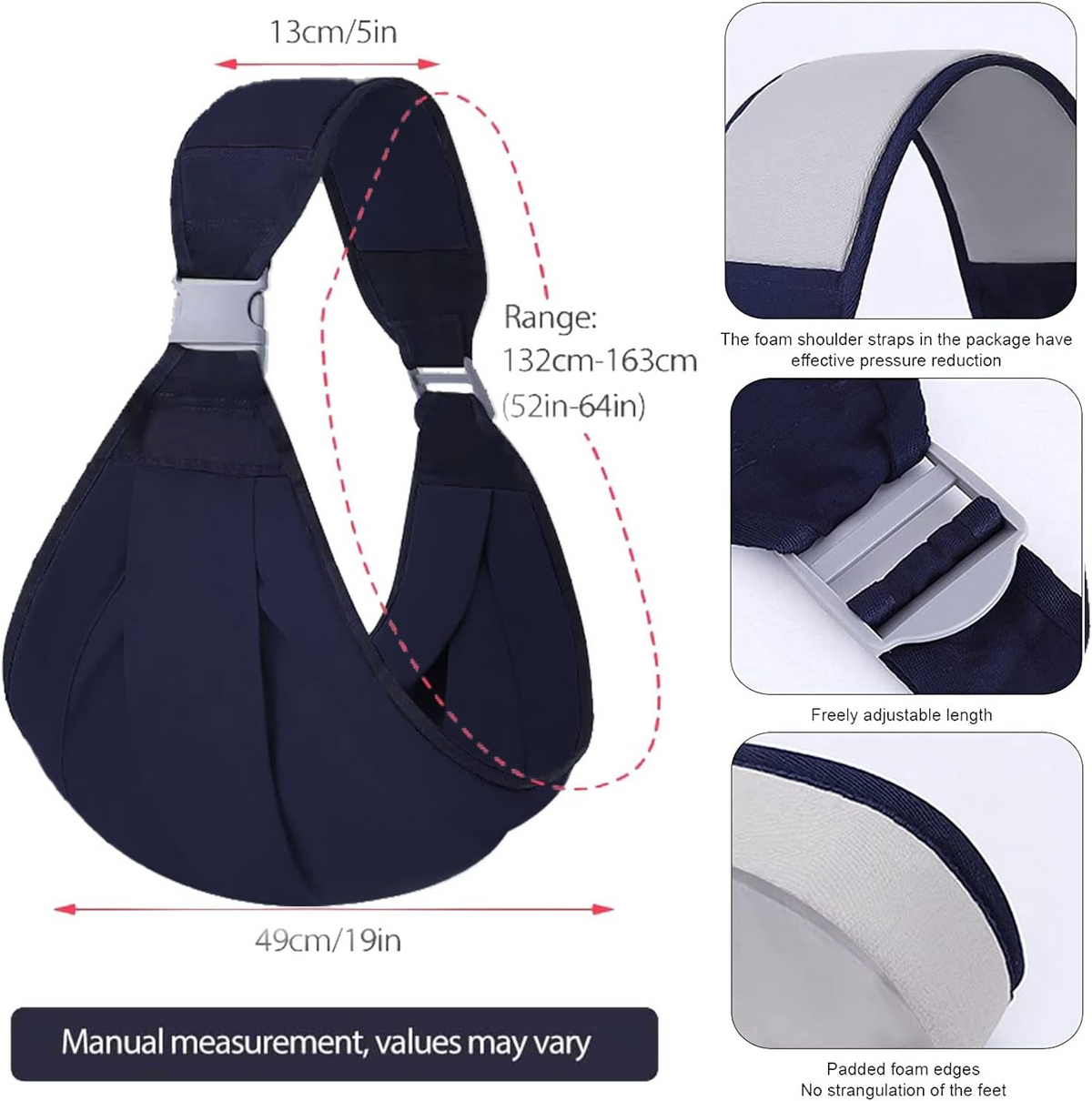 GUBBY GUPS soft baby carrier, belt