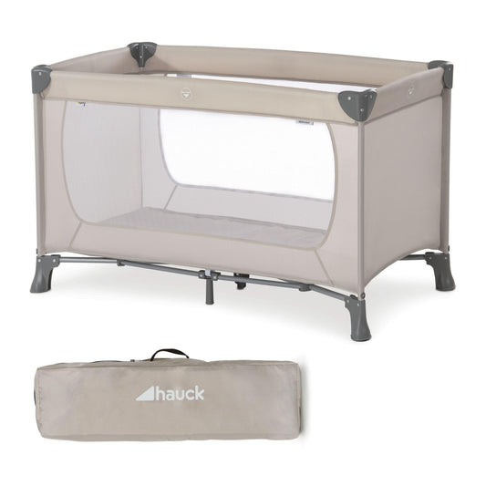 Hauck Dream N Play beige travel cot 120x60 cm
