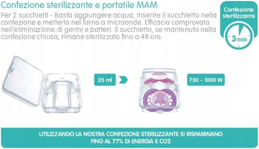 Πιπίλα MAM COMFORT x2 2-12 μηνών