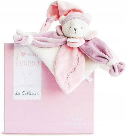 DOUDOU et COMPAGNIE šidítko cuddle 25 cm plyšový medvídek