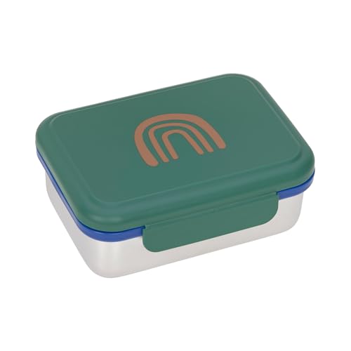 Lässig Little Gang lunchbox van staal, Rainbow Green