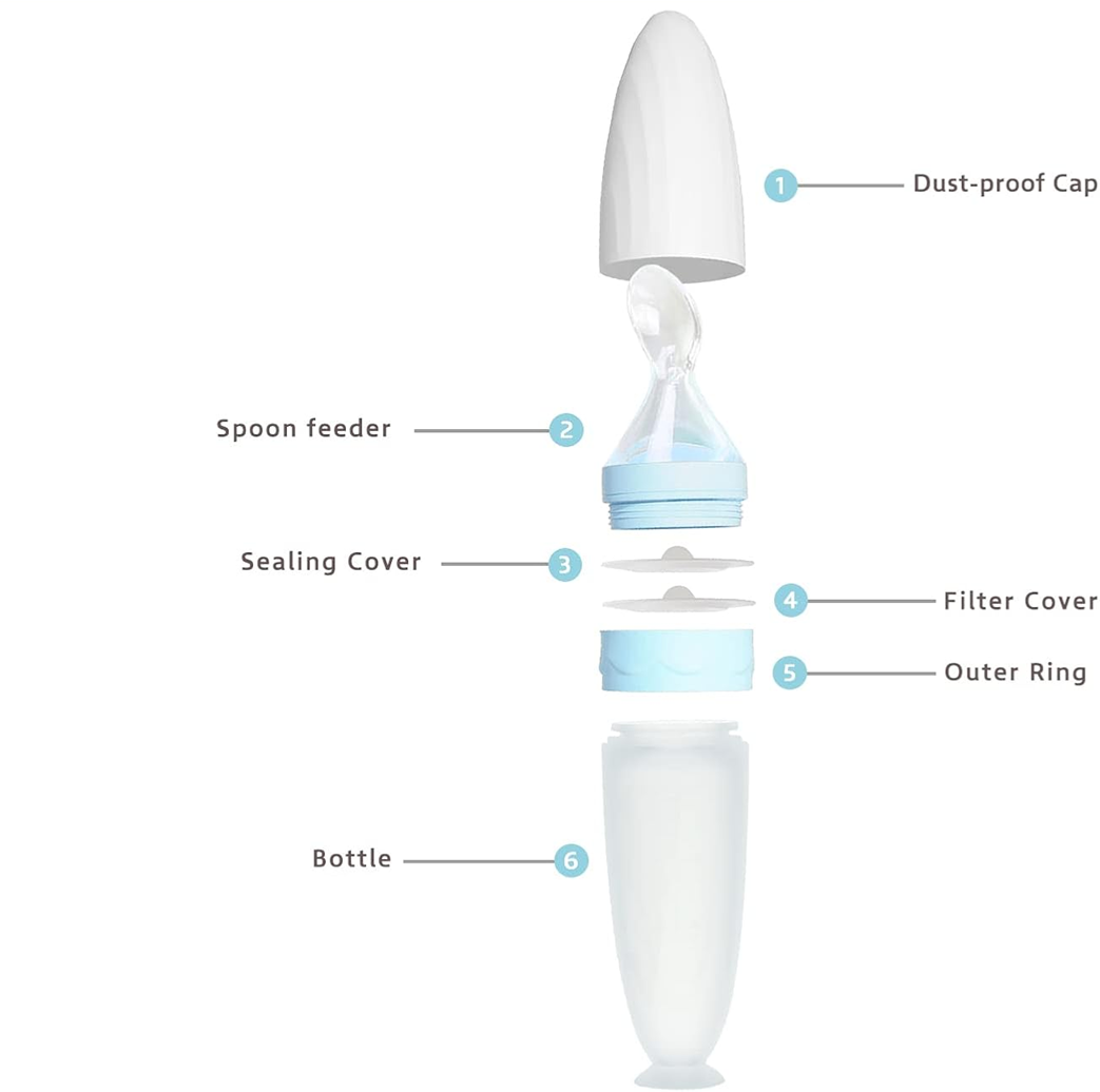 TERMICHY dispensing feeding spoon